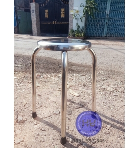 Ghế đẩu inox 201 loại 1 