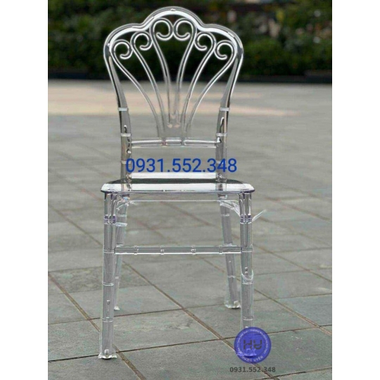 Ghế nhựa trong suốt nhập khẩu