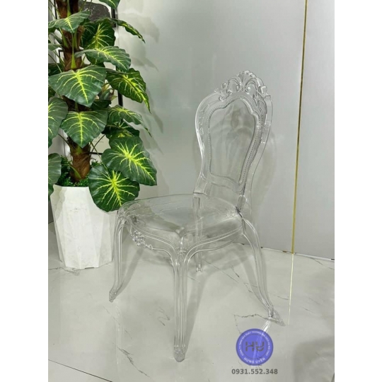 Ghế nhựa trong suốt nhập khẩu