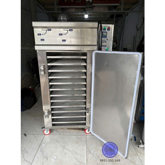 Tủ sấy cơm cháy 12 khay
