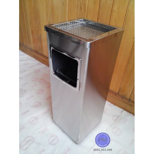 Thùng rác inox tròn